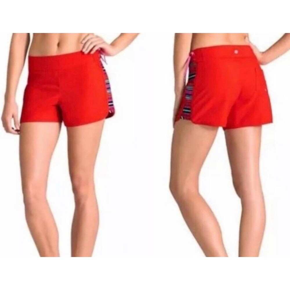Athleta Women's Santa Cruz
Board Shorts Red Size 4 Swim Surf